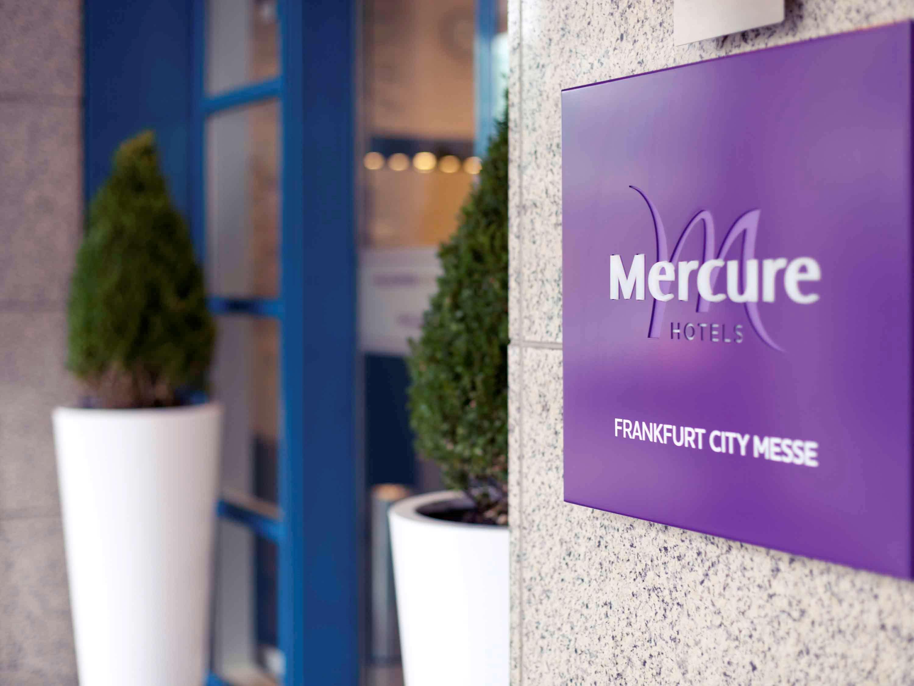Mercure Frankfurt City Messe Fráncfort del Meno Exterior foto